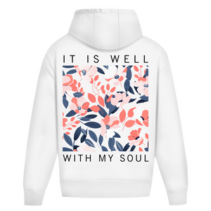 Oversize Hoodie Ohne Kordel it is well with my soul