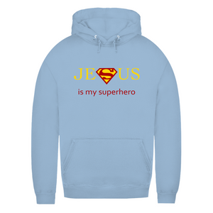 Damen Hoodie jesus is my superhero