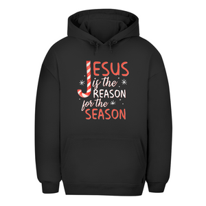 Unisex Oversize Hoodie jesus is the reason for the season