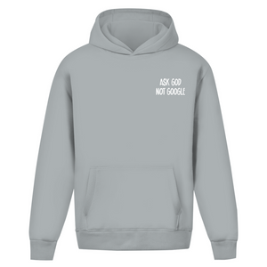 Oversize Hoodie Ohne Kordel ask god not google