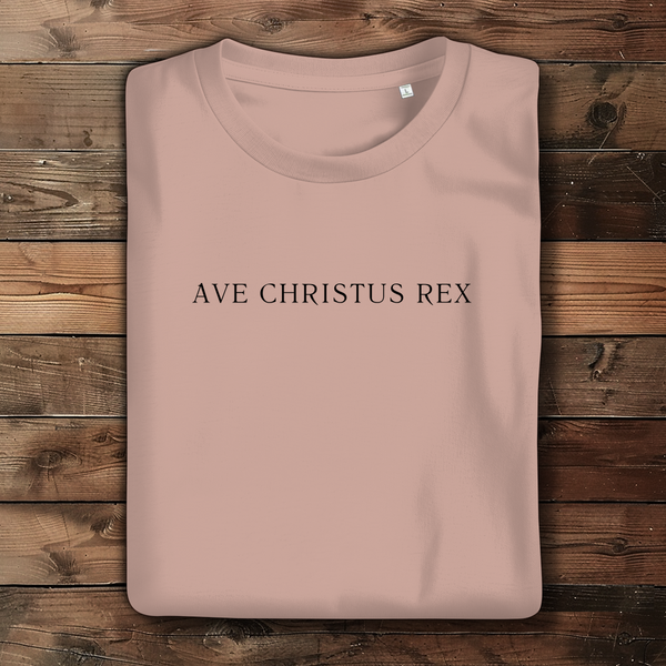 Damen Bio T-Shirt ave christus rex