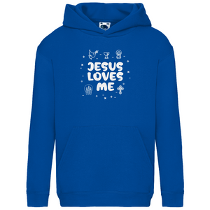 Kinder Hoodie jesus loves me