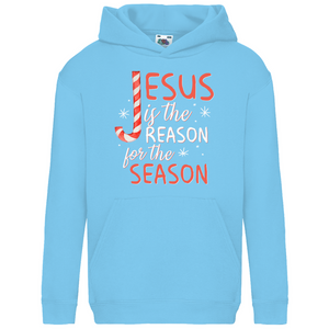 Kinder Hoodie jesus is the reason for the season