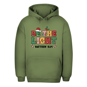 Unisex Oversize Hoodie be the light matthew 5:14