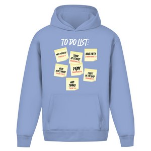 Oversize Hoodie Ohne Kordel to do list