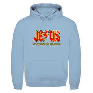 Herren Hoodie jesus highway to heaven