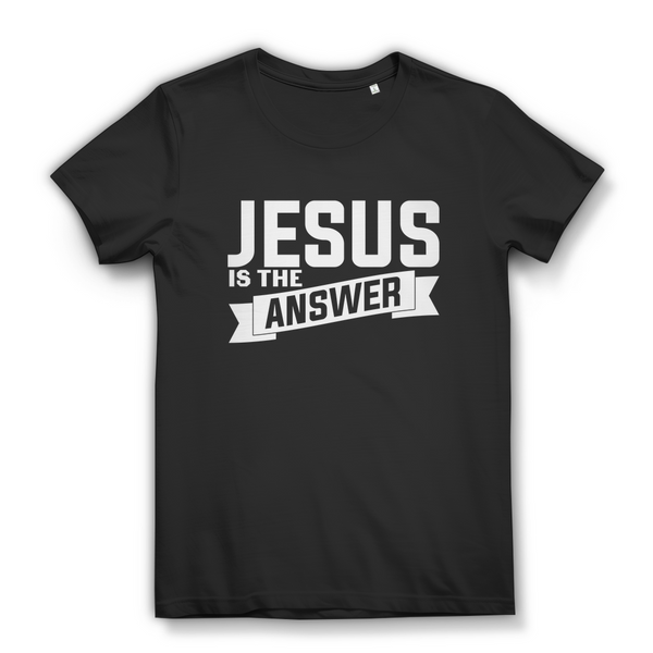 Damen Bio T-Shirt jesus is the answer