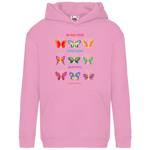 Kinder Hoodie he has made everything beatiful ecclesiastes 3:11