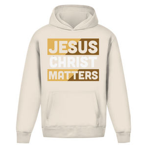 Oversize Hoodie Ohne Kordel jesus christ matters