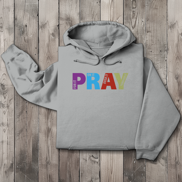 Herren Hoodie pray on it