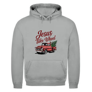 Herren Hoodie jesus take wheel