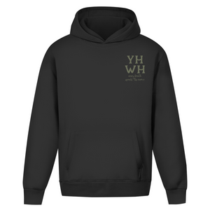 Oversize Hoodie Ohne Kordel yhwh every breath speakt his name