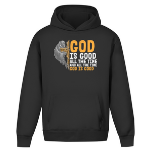 Oversize Hoodie Ohne Kordel god is good