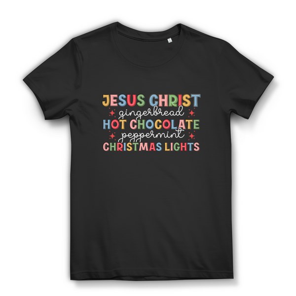 Damen  Bio T-Shirt jesus christ gingerbread