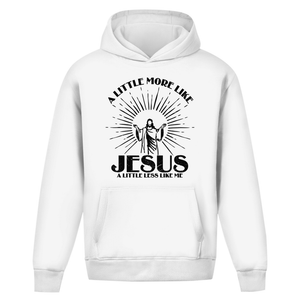 Oversize Hoodie Ohne Kordel a little more like jesus