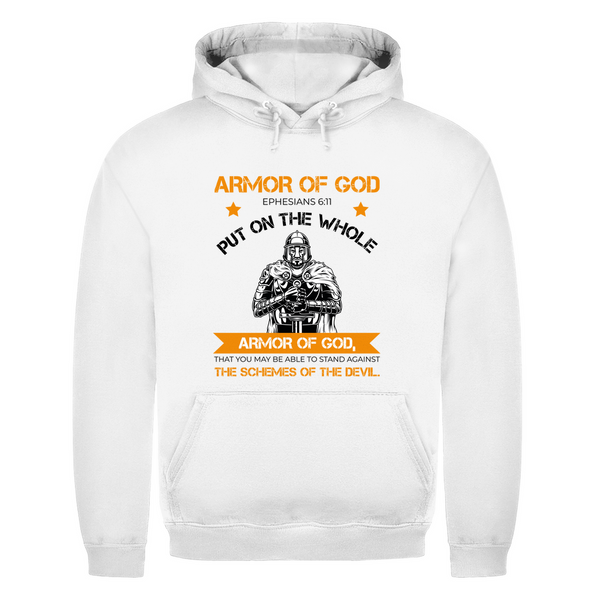 Herren Hoodie armor of god ephesians 6:11