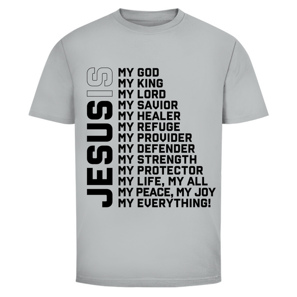 Herren T-Shirt jesus is my god