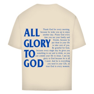 Oversize T-Shirt all glory to god