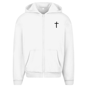 Oversize Zipper Hoodie jesus loves you