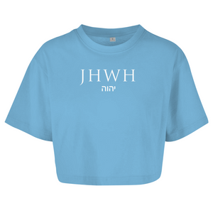 Damen Oversize Crop Topjhwh
