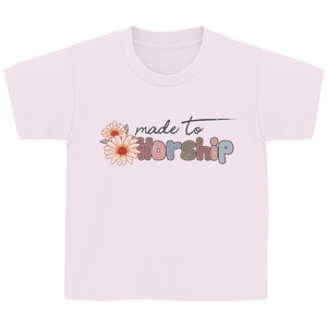 Kinder T-Shirt made to worship
