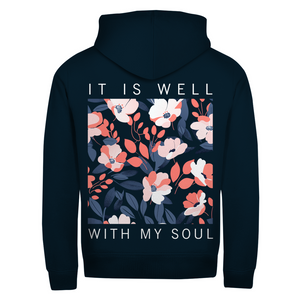 Zipper Hoodie it is well with my soul