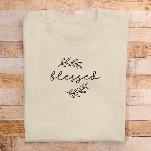 Herren T-Shirt blessed