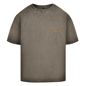 Oversize Washed T-Shirt let all that you do be done in love