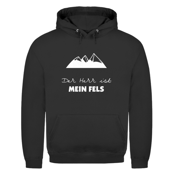 Herren Hoodie der herr ist mein fels