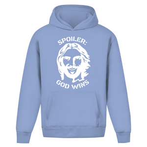 Oversize Hoodie Ohne Kordel spoiler god wins