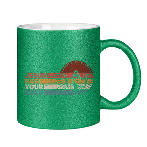 Glitzertasse jesus has your back