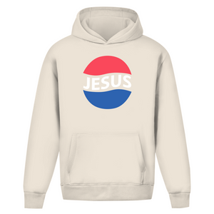 Oversize Hoodie Ohne Kordel jesus
