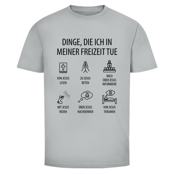 Herren T-Shirt dinge die ich in meiner freizeit tue