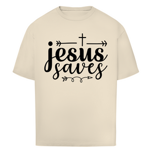 Oversize T-Shirt jesus saves