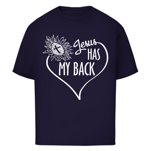 Oversize T-Shirt jesus has my back
