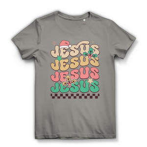Damen  T-Shirt jesus weihnachtsmotiv
