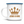 Emaille Tasse jesus is king krone