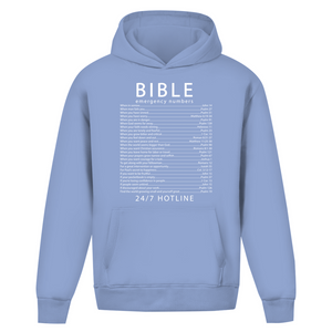 Oversize Hoodie Ohne Kordel bible