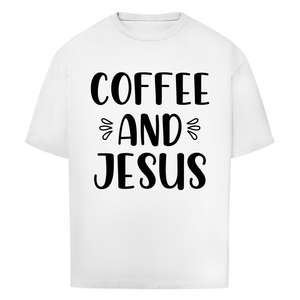 Oversize T-Shirt coffee and jesus