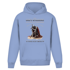 Oversize Hoodie Ohne Kordel gods warriors
