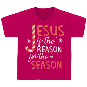 Kinder T-Shirt jesus is the reason for the season