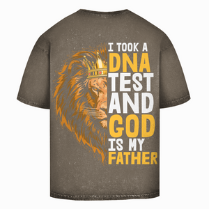 Oversize Washed T-Shirt god is my father