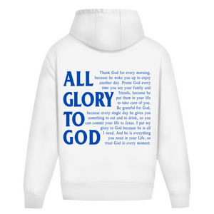 Oversize Hoodie Ohne Kordel all glory to god