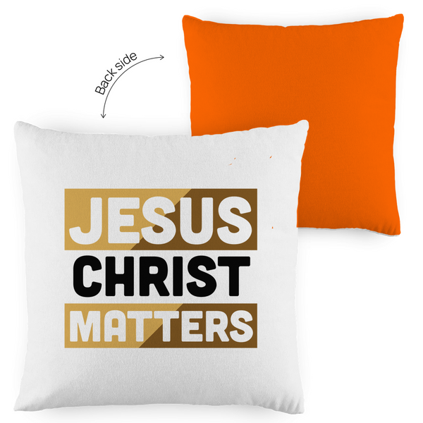 Kopfkissen zweifarbig jesus christ matters