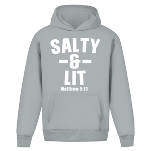 Oversize Hoodie Ohne Kordel salty and lit matthew 5:13