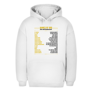 Unisex Oversize Hoodie names of god