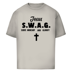 Oversize T-Shirt jesus swag