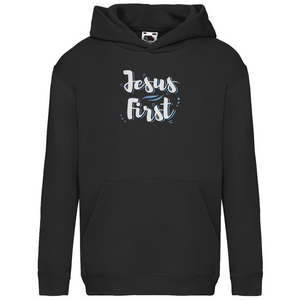 Kinder Hoodie jesus first