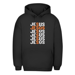Unisex Oversize Hoodie jesus kreuz
