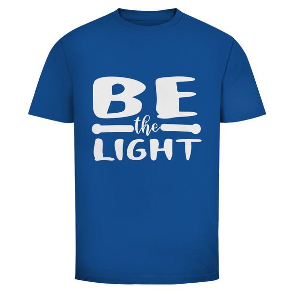 Herren T-Shirt be the light